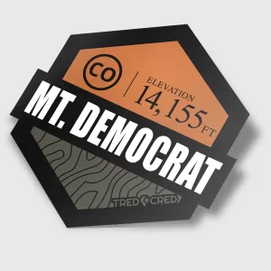 Sticker: Mount Democrat