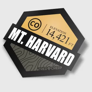 Sticker: Mount Harvard
