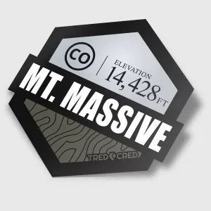 Sticker: Mount Massive