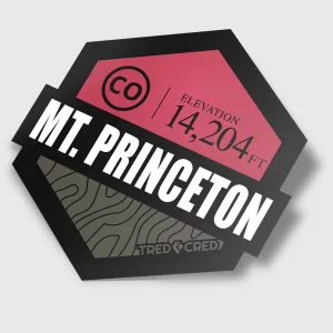 Sticker: Mount Princeton