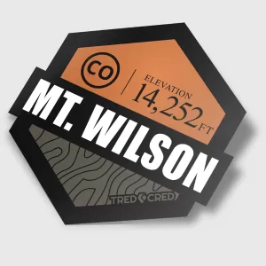 Sticker: Mount Wilson