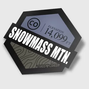 Sticker: Snowmass Mtn.