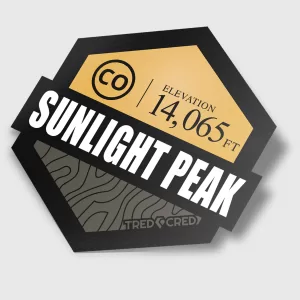 Sticker: Sunlight Peak