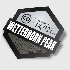 Sticker: Wetterhorn Peak