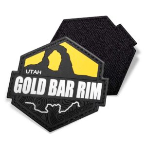 Patch (PVC): Gold Bar Rim