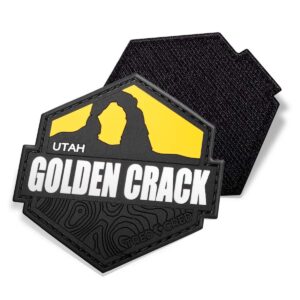 Patch (PVC): Golden Crack