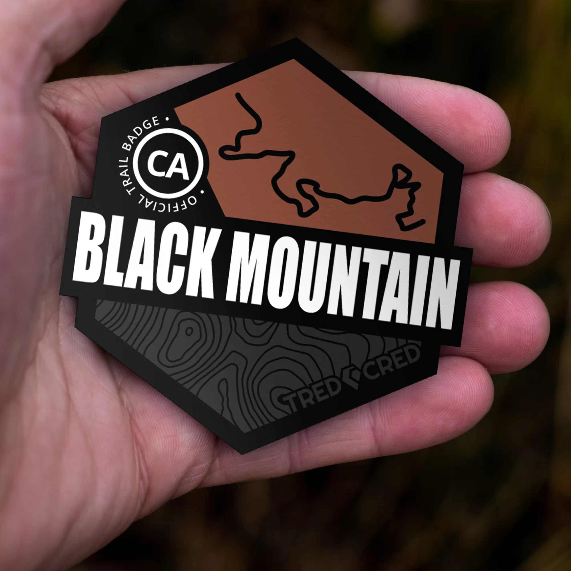 Sticker: Black Mountain Trail - Image 5