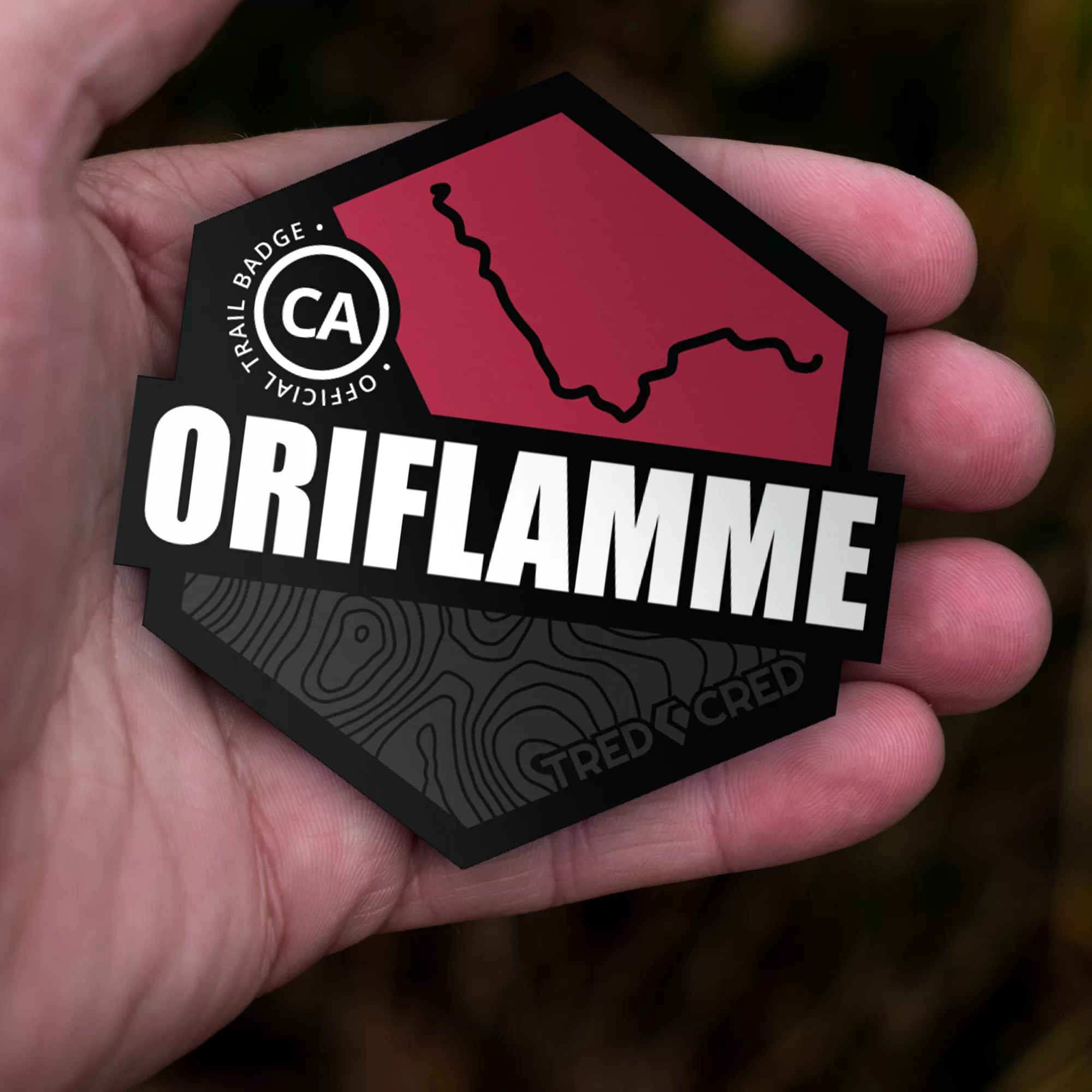Sticker: Oriflamme Trail - Image 5
