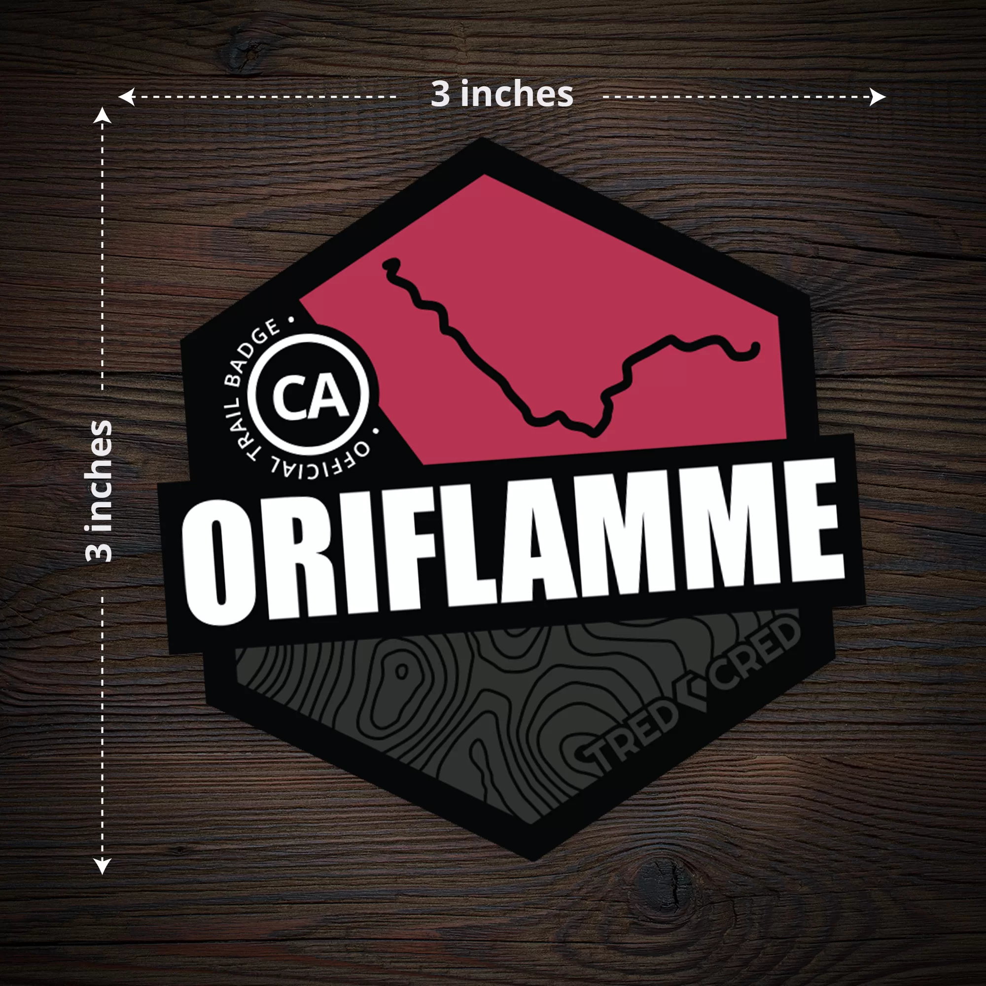 Sticker: Oriflamme Trail - Image 4