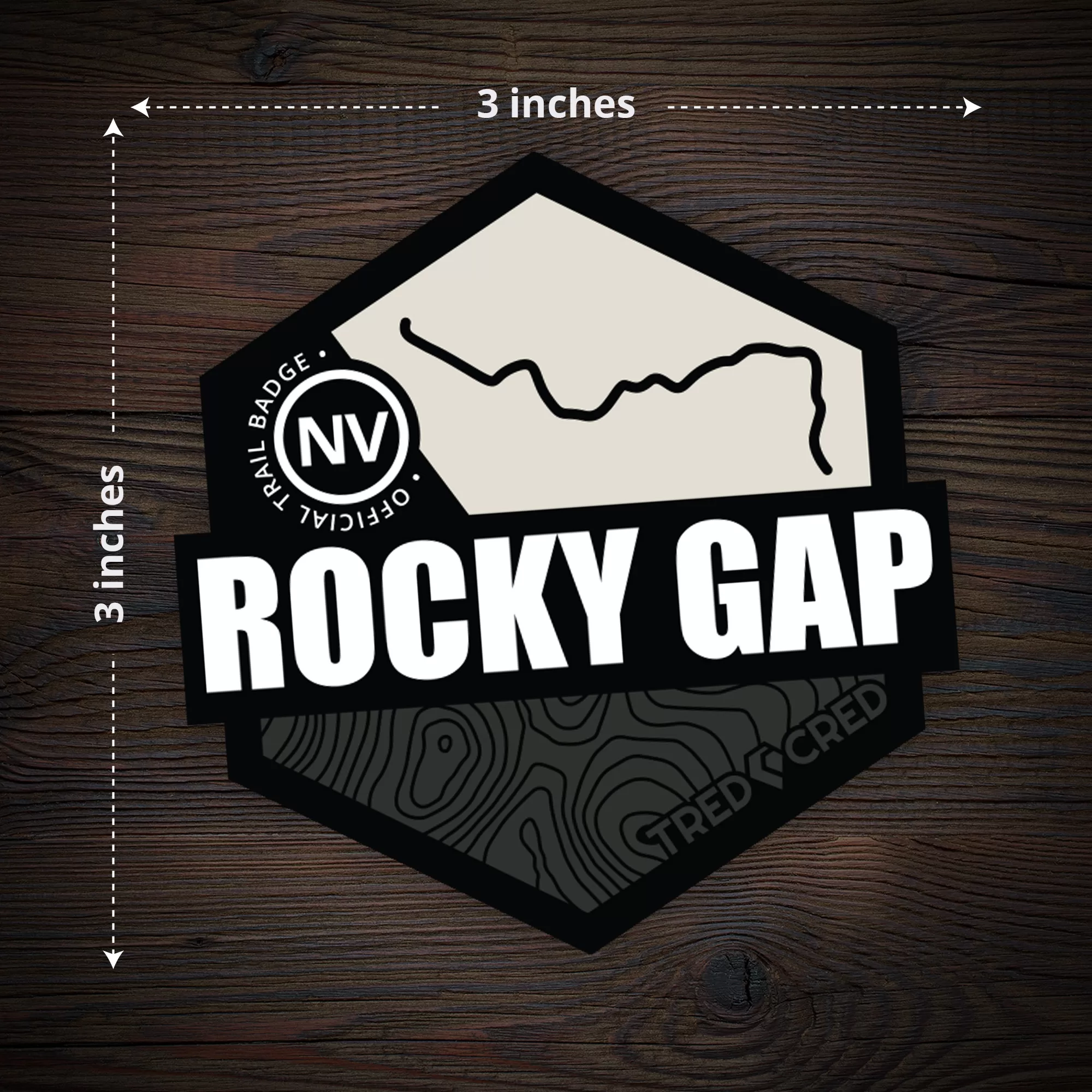 Sticker: Rocky Gap Trail - Image 4