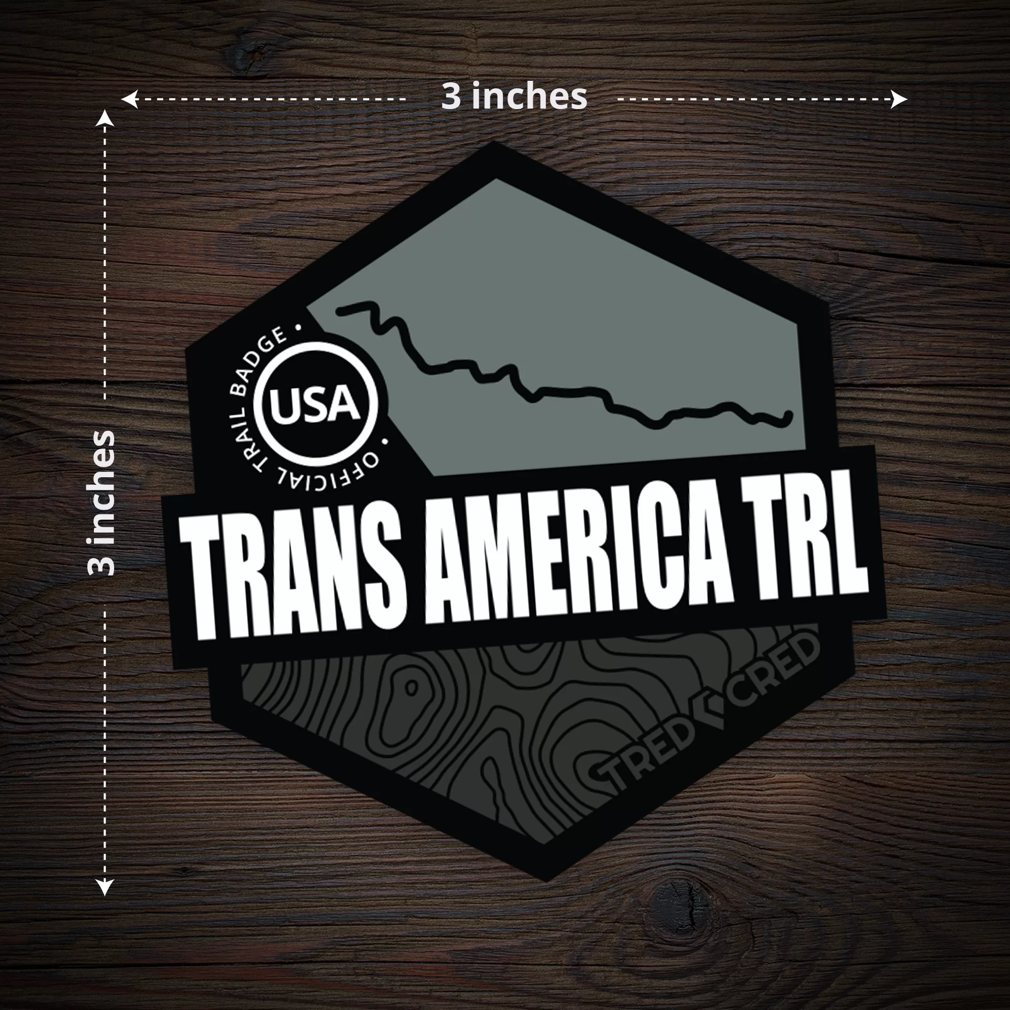 Sticker: Trans America Trail - Image 9
