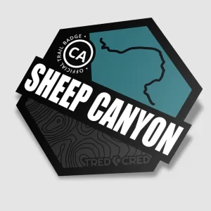 Sticker: Sheep Canyon Trail