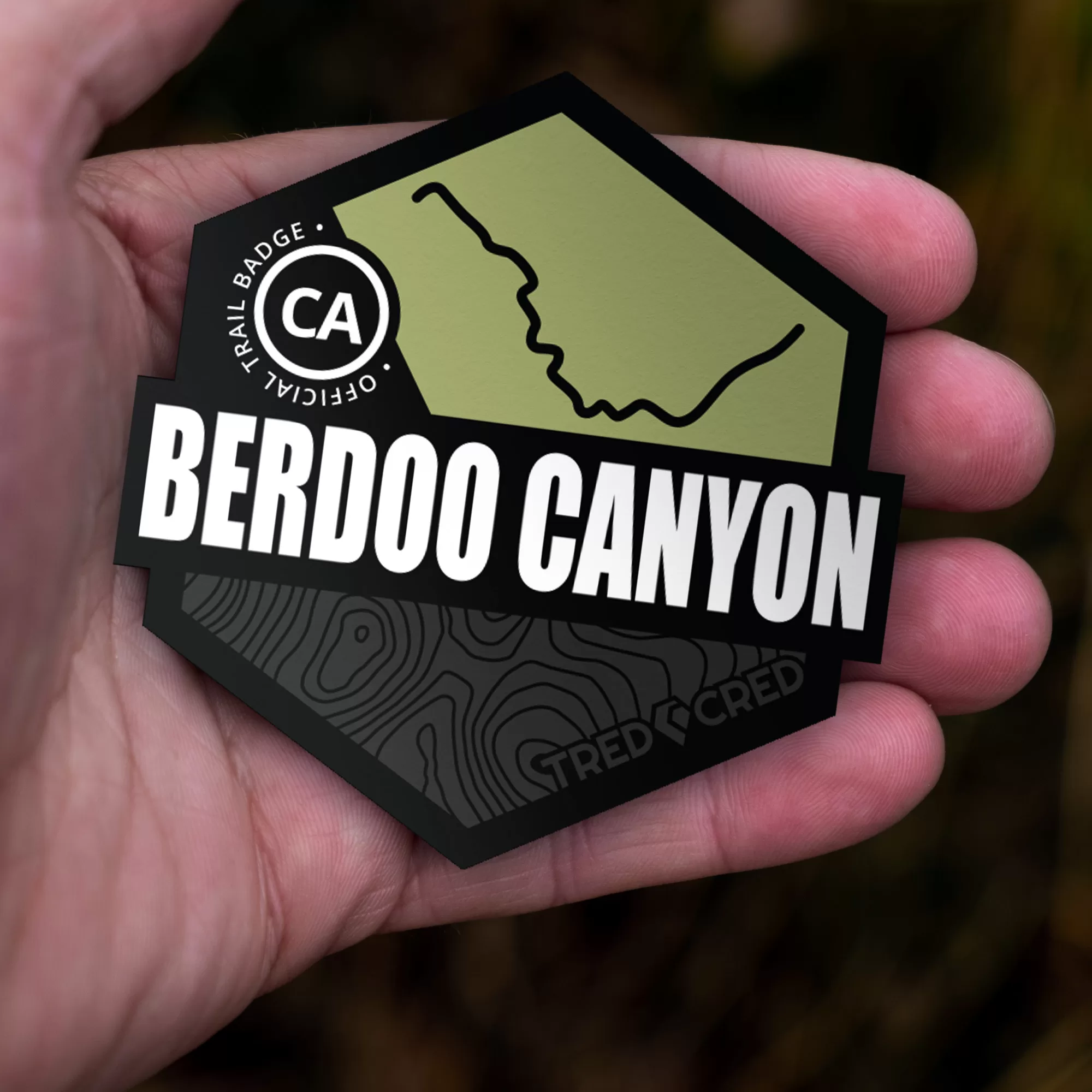 Sticker: Berdoo Canyon Trail - Image 5