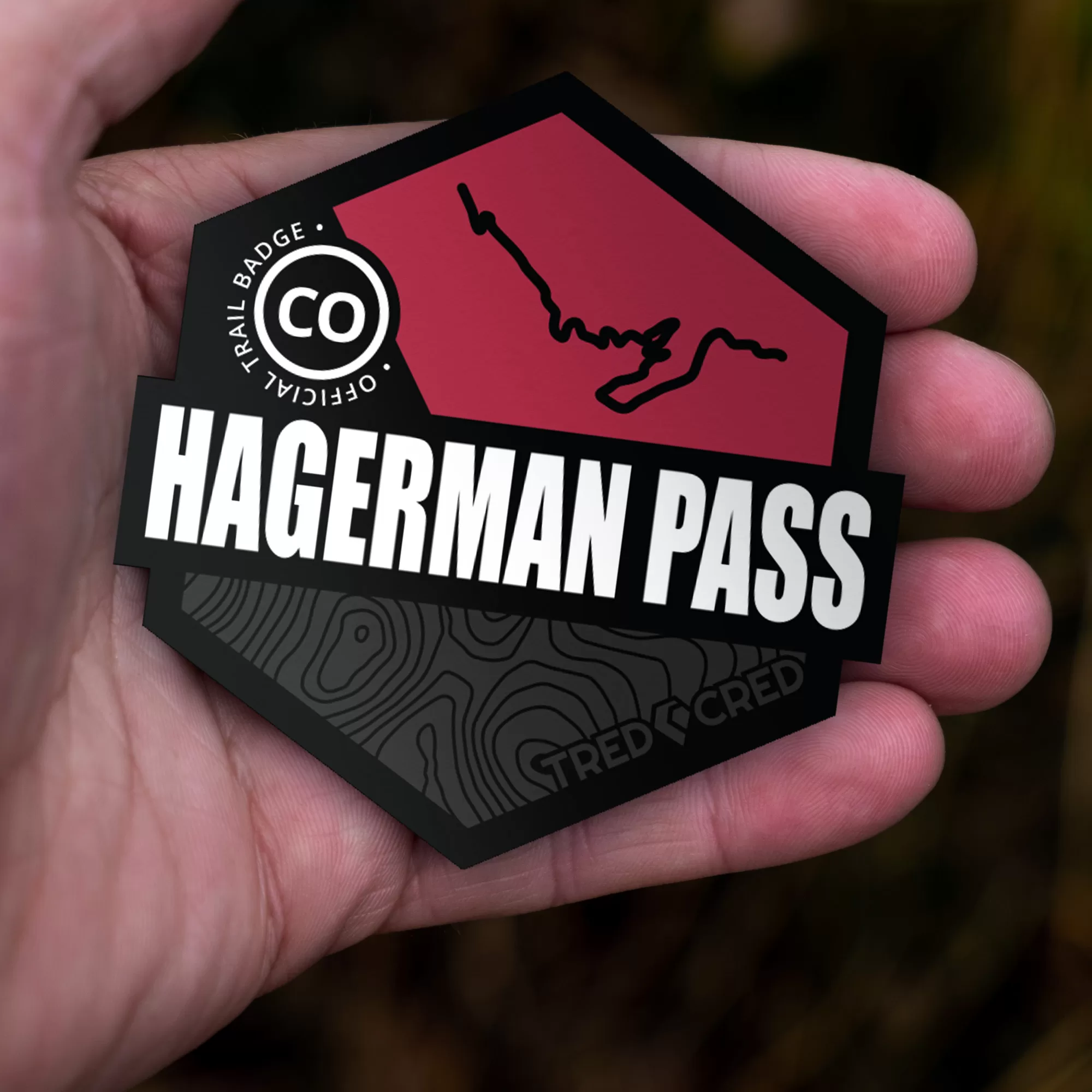 Sticker: Hagerman Pass Trail - Image 5