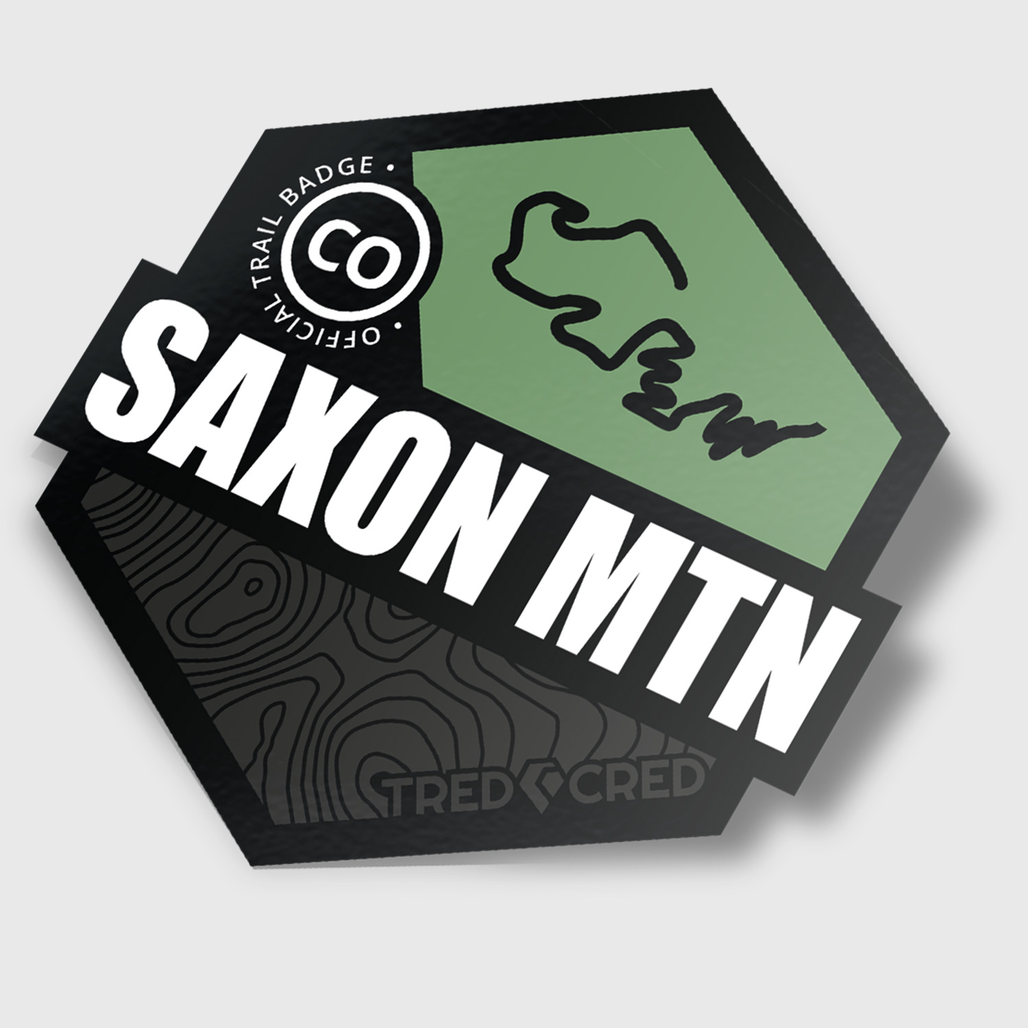 Sticker: Saxon Mountain Trail