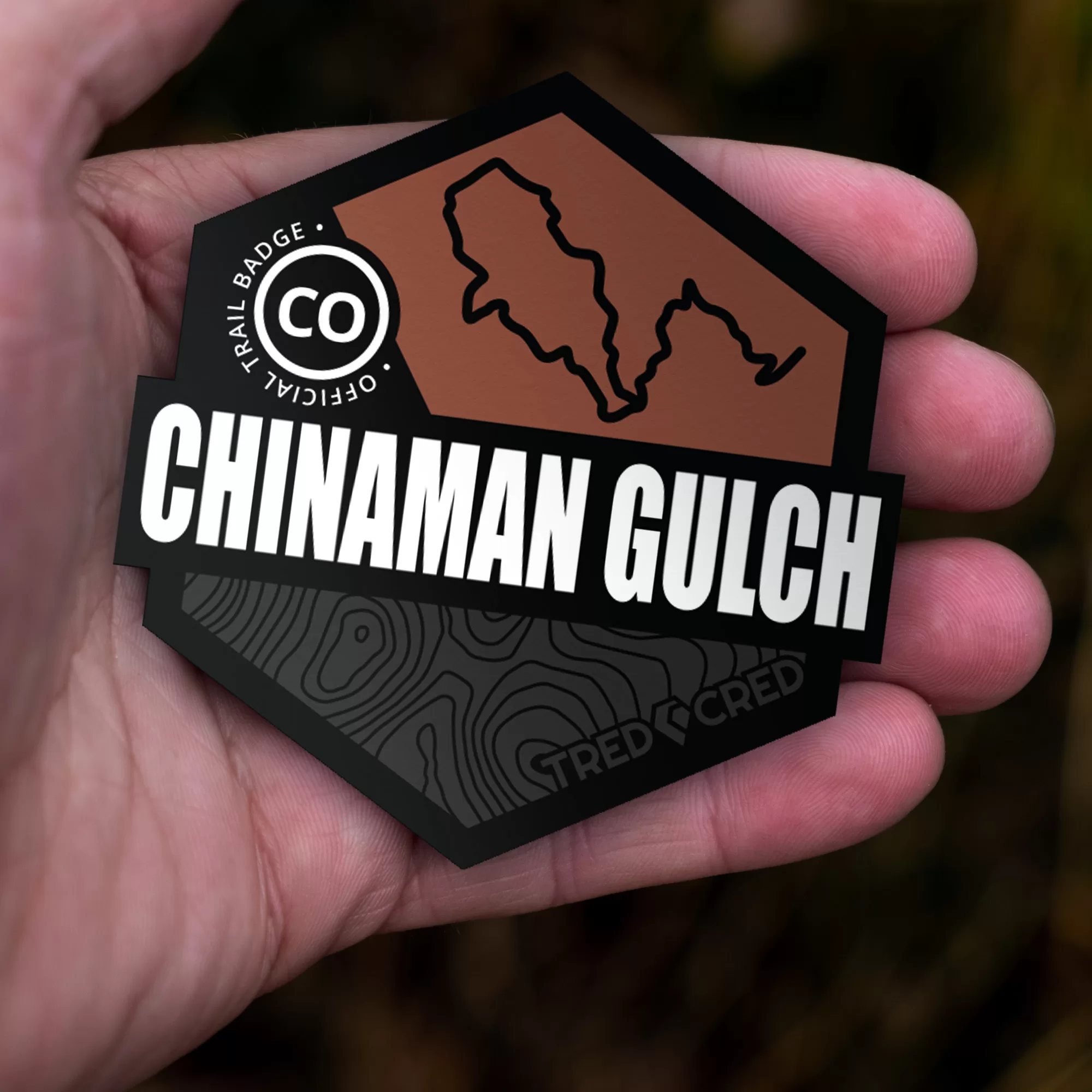 Sticker: Chinaman Gulch Trail - Image 5