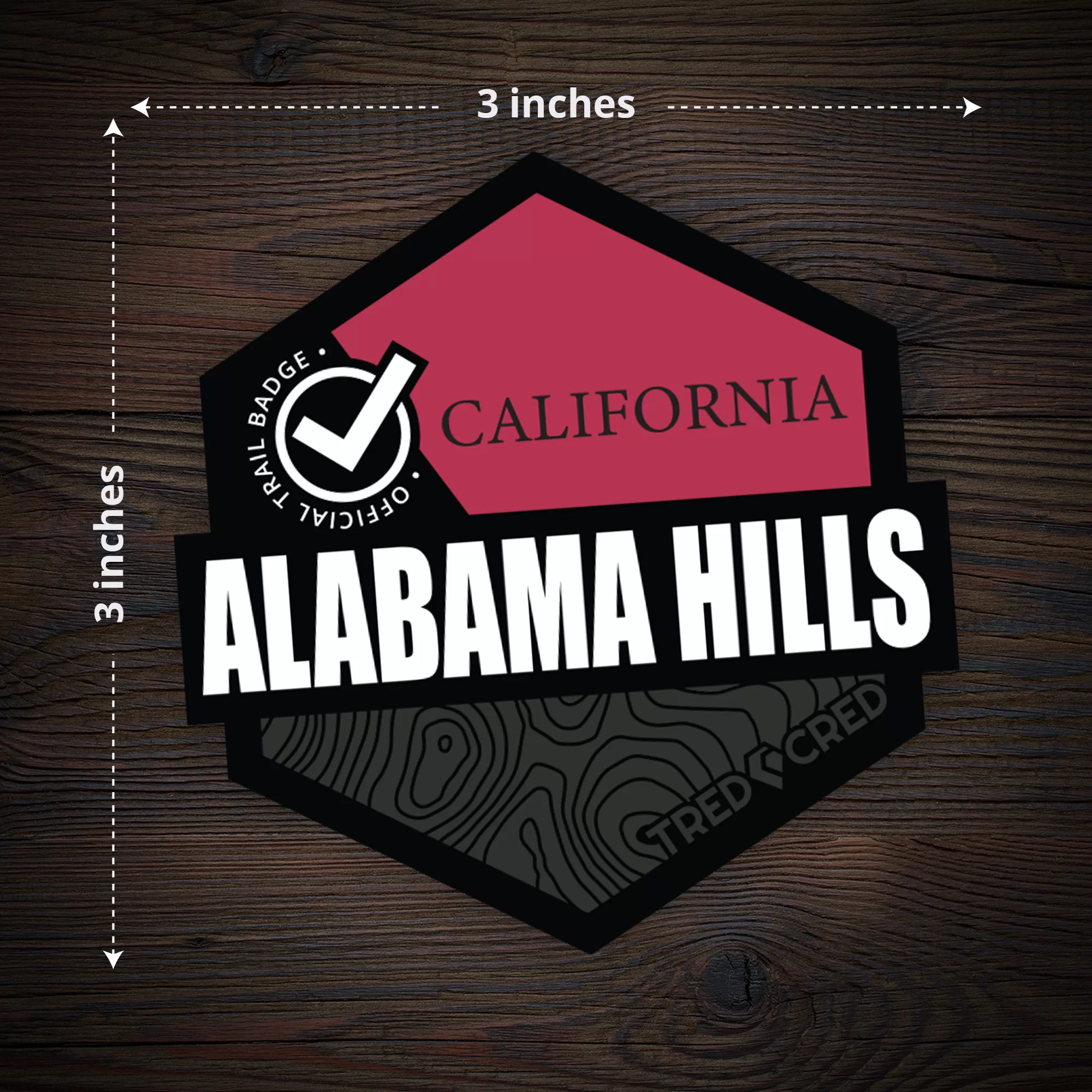 Sticker: Alabama Hills Trail - Image 4