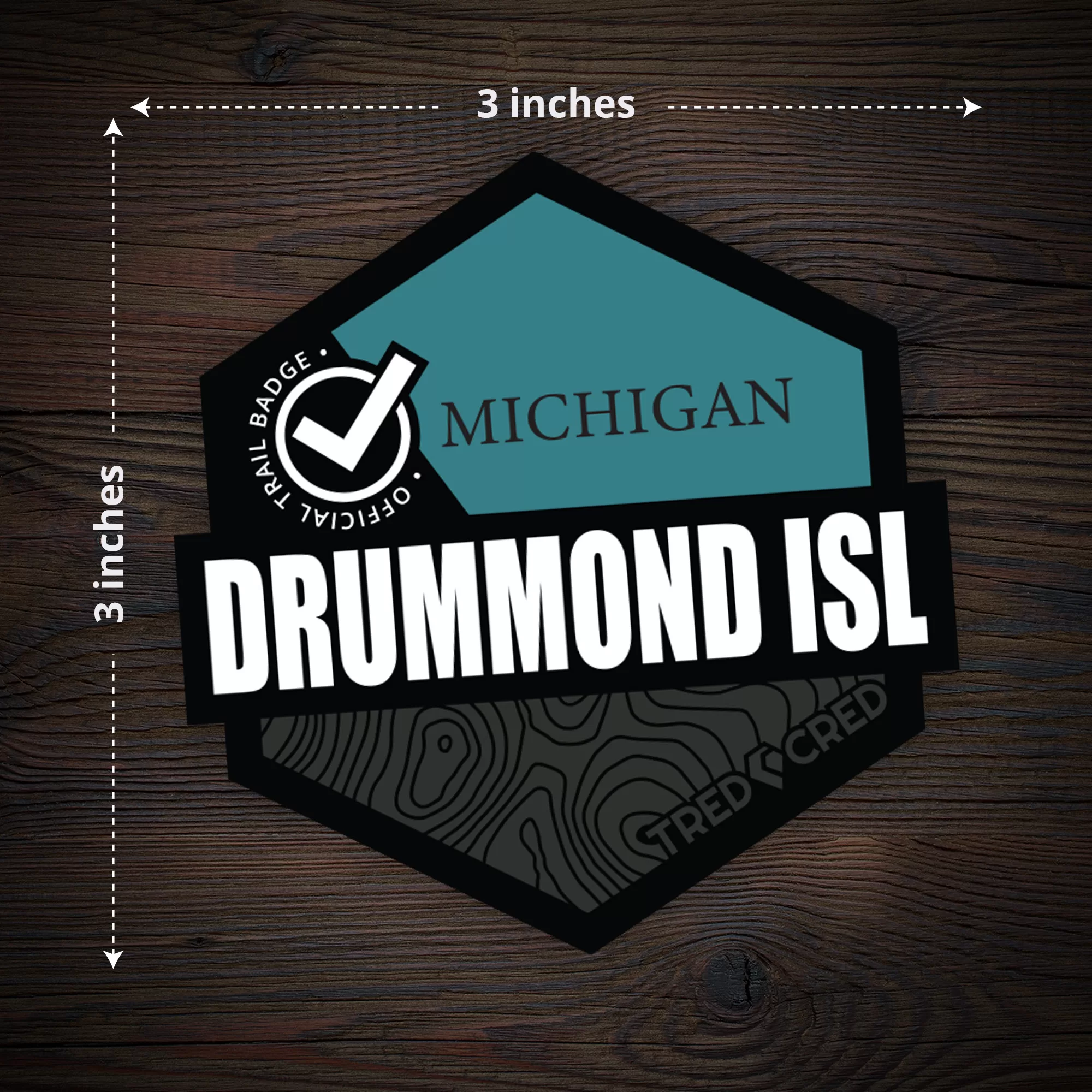 Sticker: Drummond Island Trails - Image 5