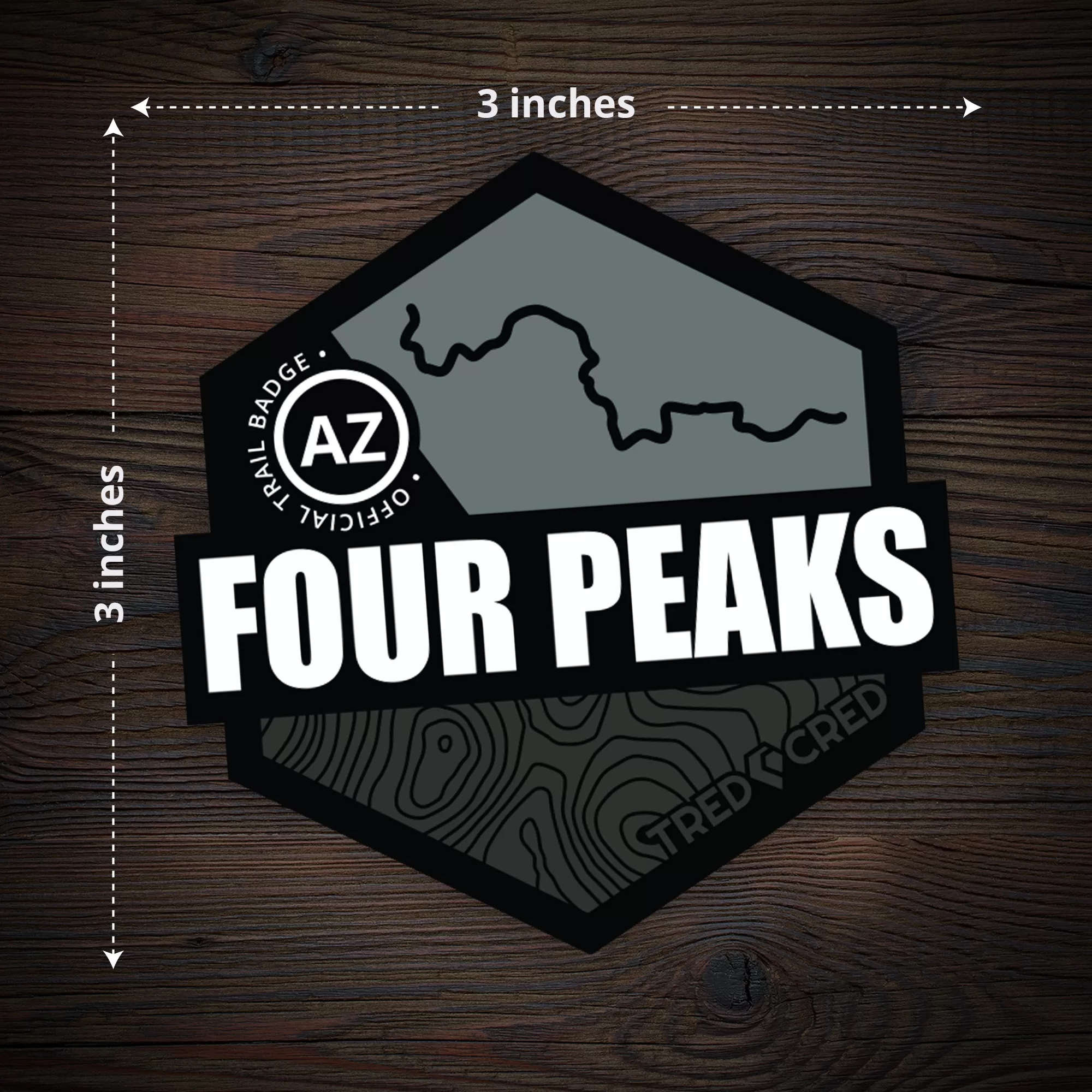 Sticker: Four Peaks Trail - Image 4