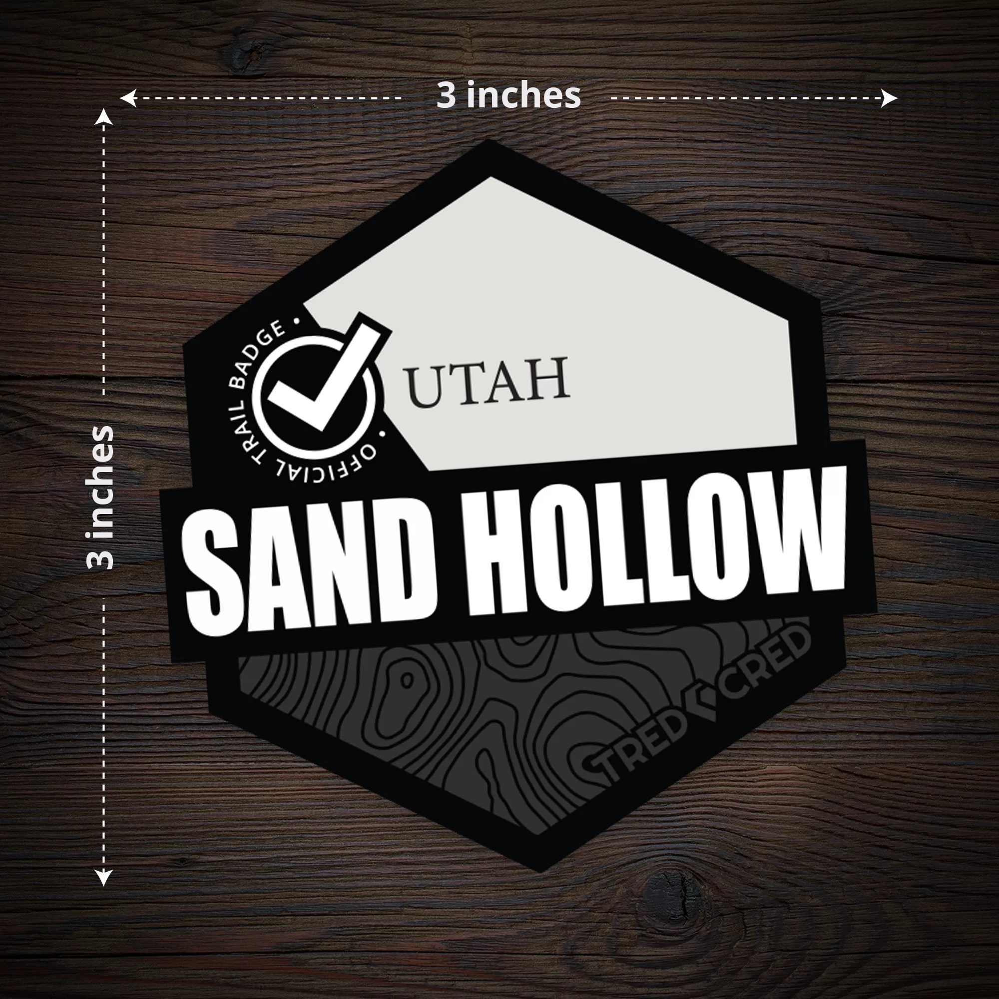 Sticker: Sand Hollow Trails - Image 4