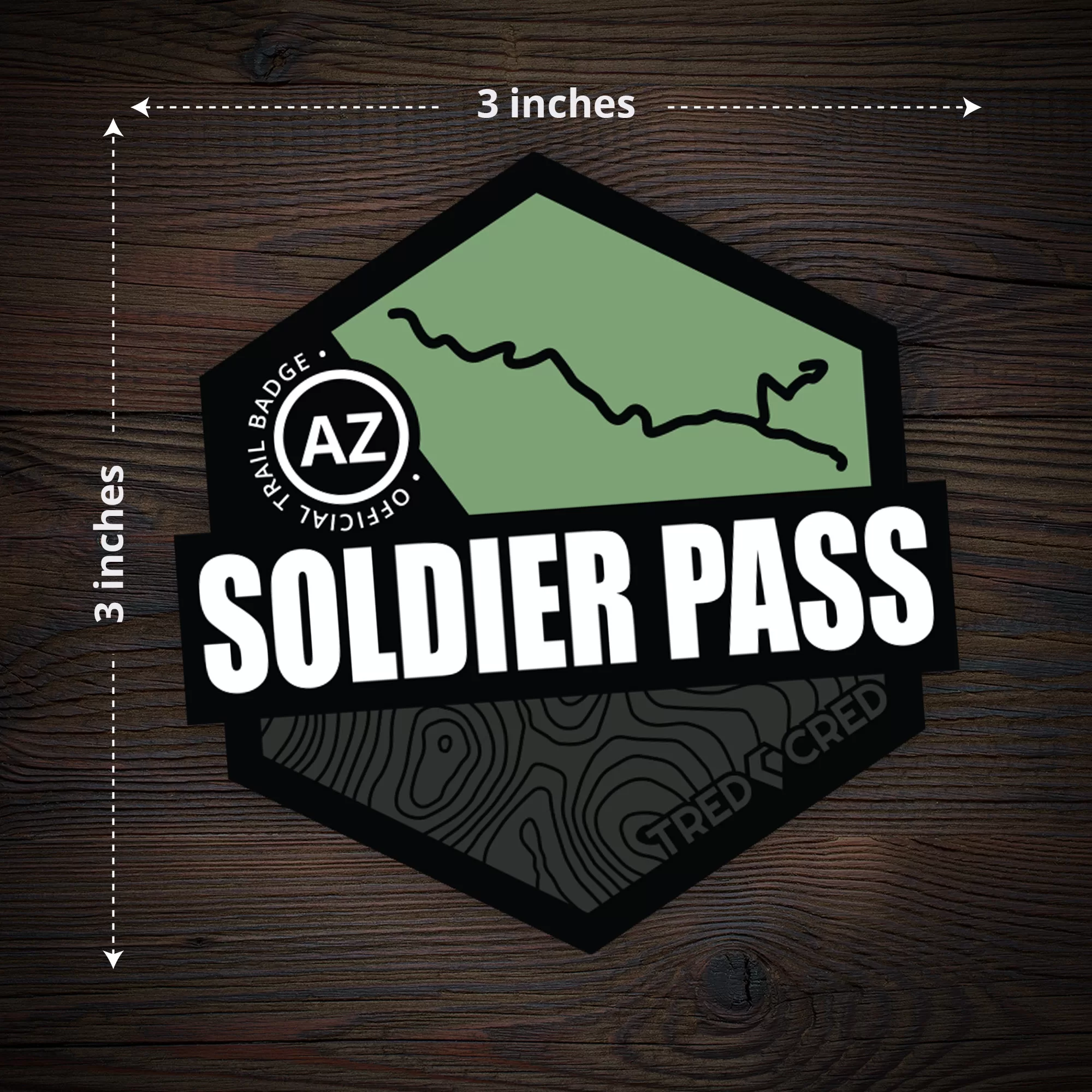 Sticker: Soldier Pass Trail - Image 4