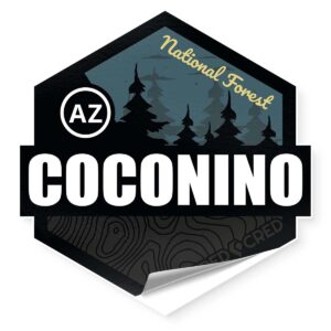 Sticker: Coconino National Forest