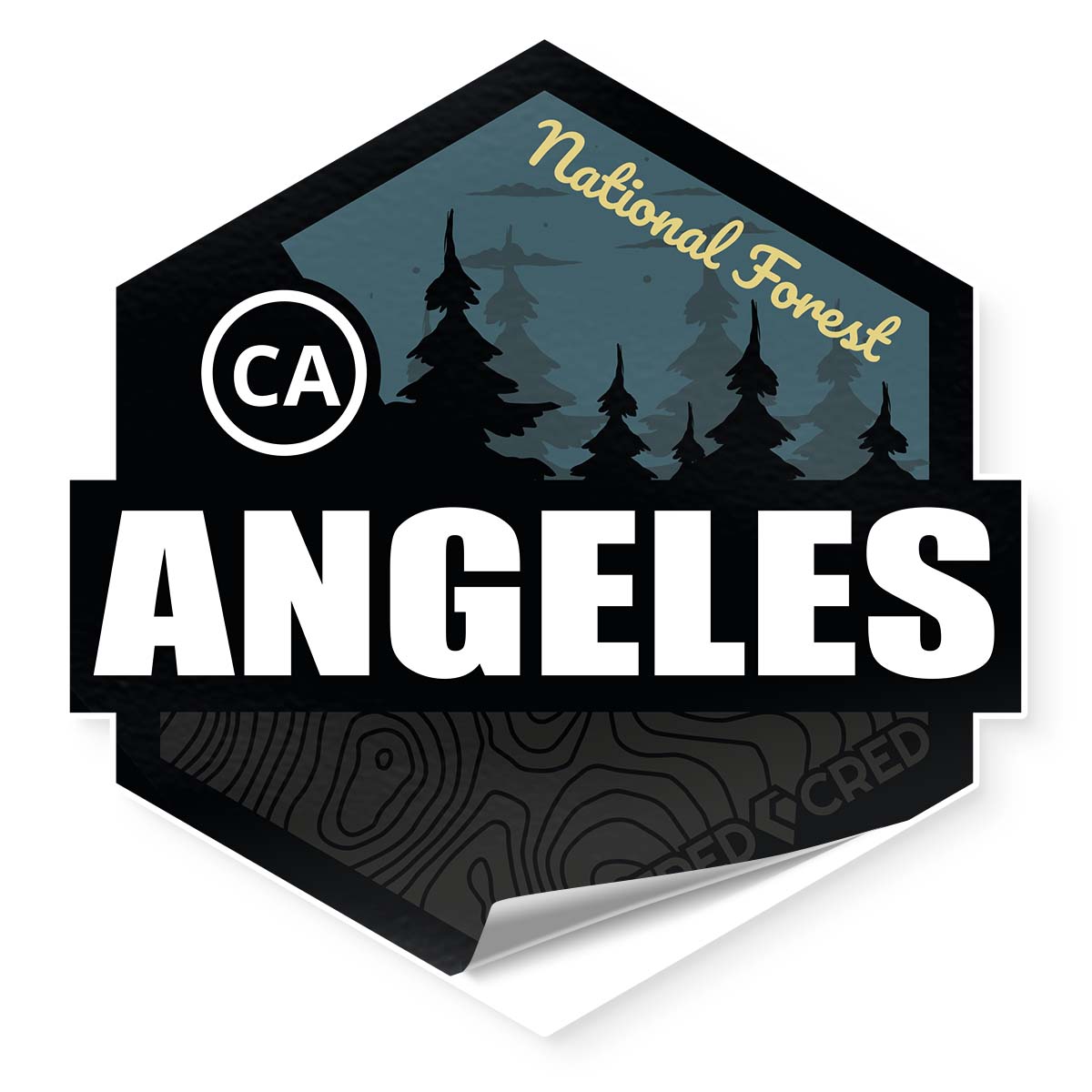 Sticker: Angeles National Forest