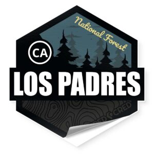 Sticker: Los Padres National Forest