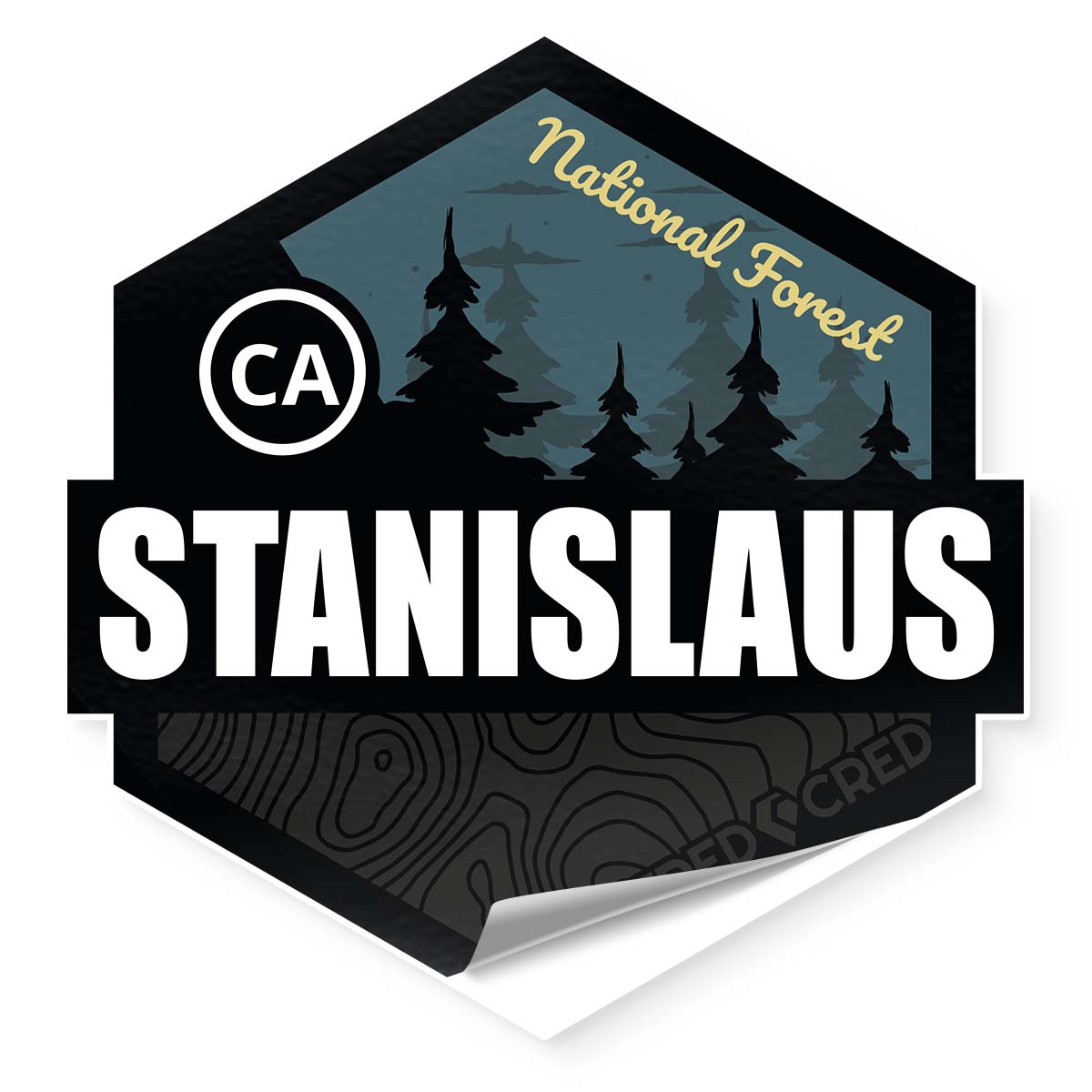 Sticker: Stanislaus National Forest