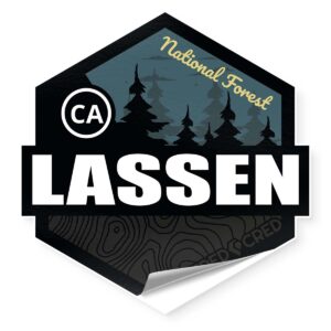Sticker: Lassen National Forest
