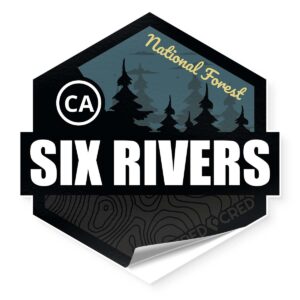 Sticker: Six Rivers National Forest