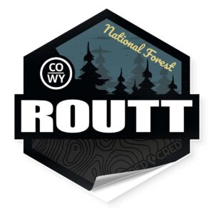 Sticker: Routt National Forest