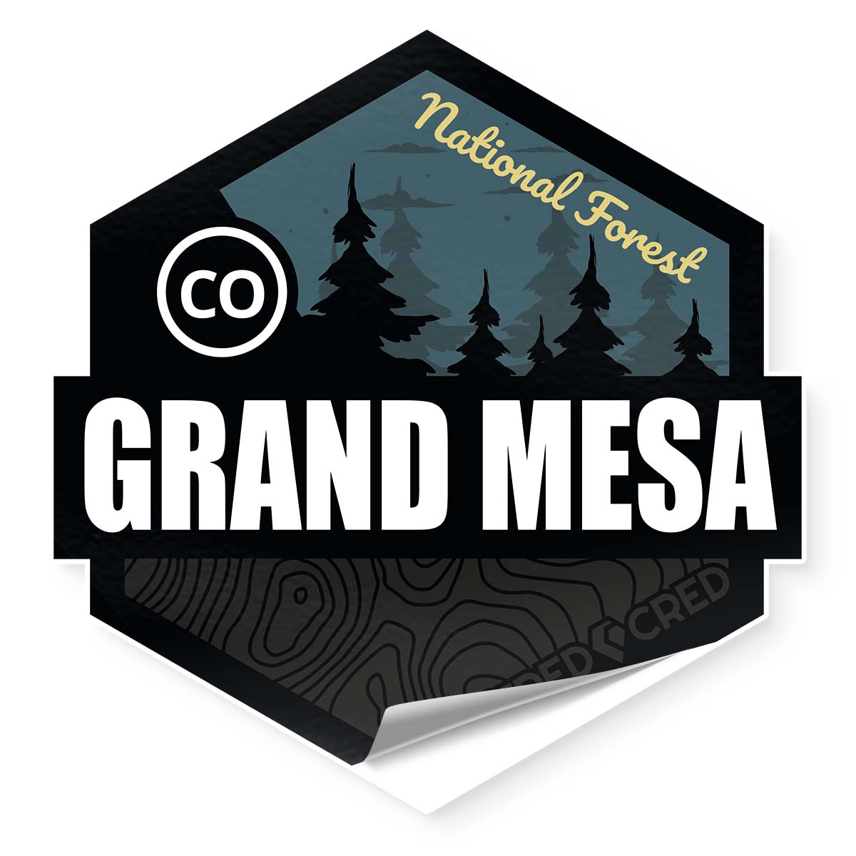 Sticker: Grand Mesa National Forest