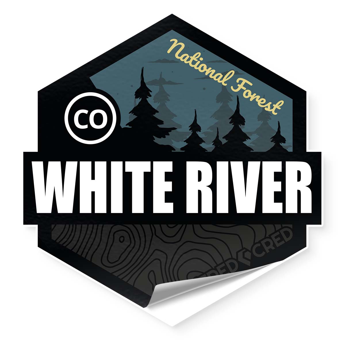 Sticker: White River National Forest