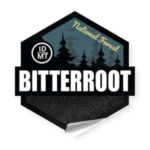 Sticker: Bitterroot National Forest