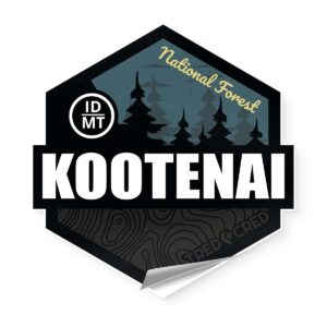 Sticker: Kootenai National Forest