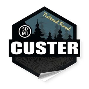 Sticker: Custer National Forest