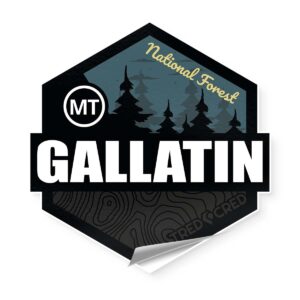 Sticker: Gallatin National Forest