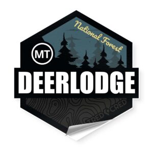 Sticker: Deerlodge National Forest