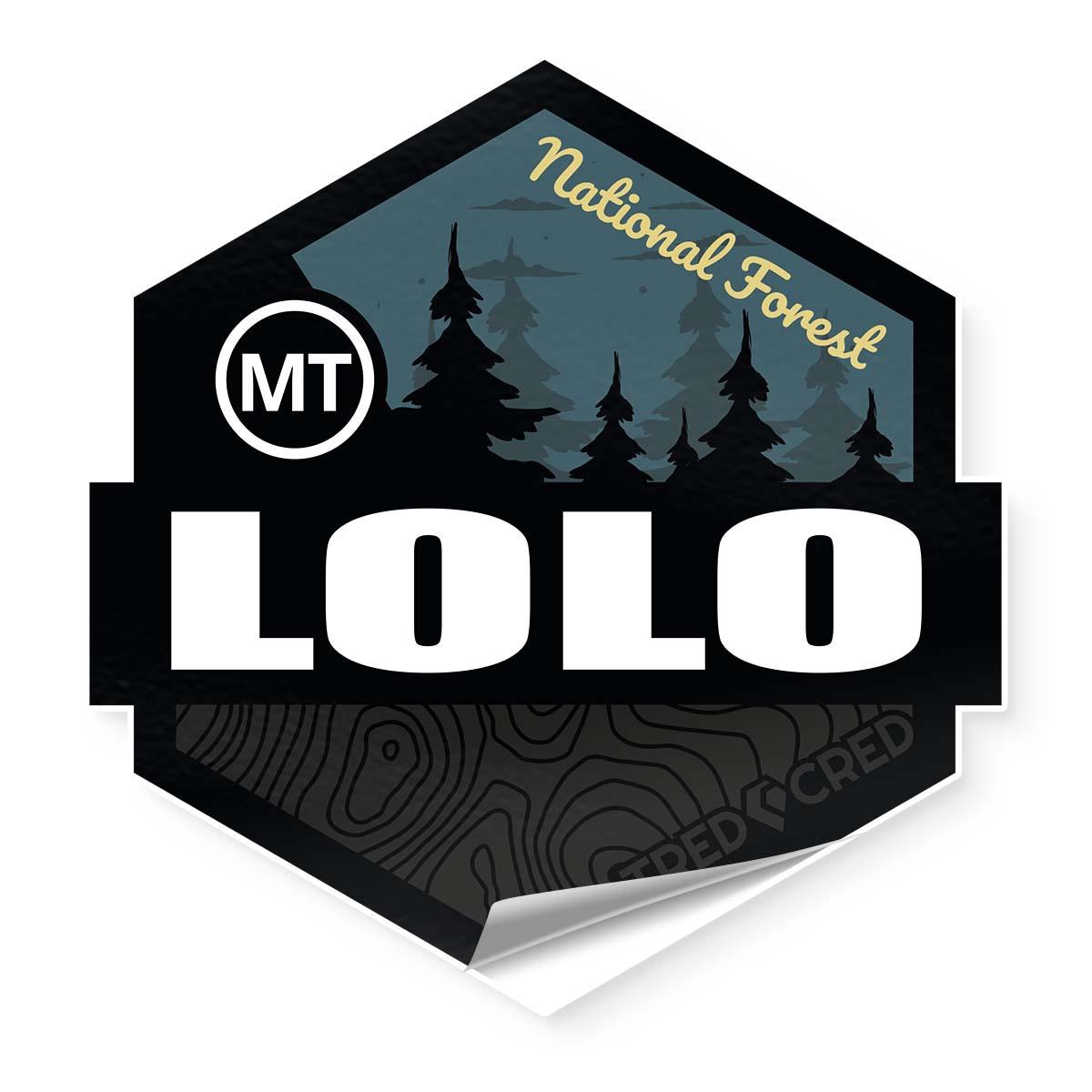 Sticker: Lolo National Forest