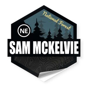 Sticker: Sam McKelvie National Forest