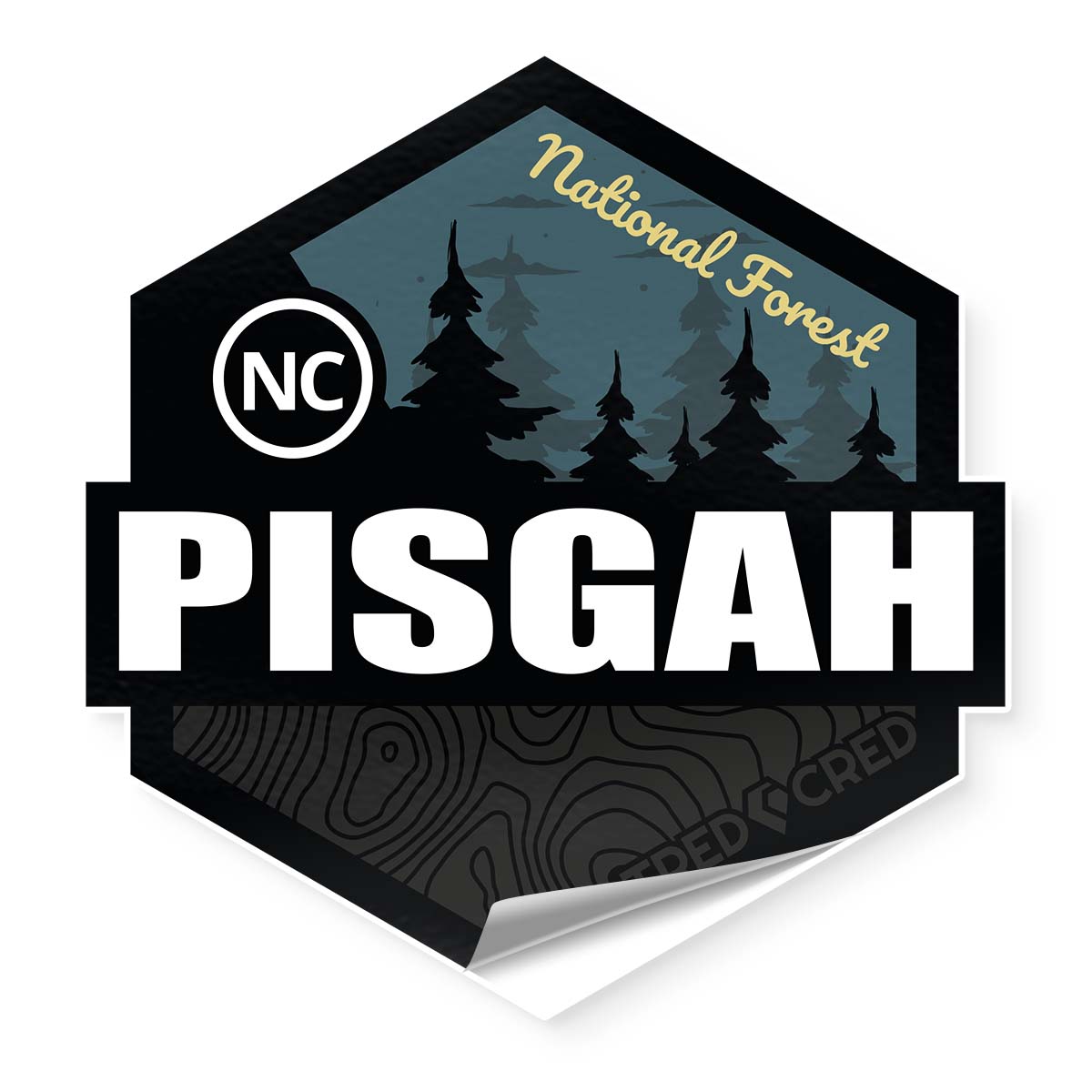 Sticker: Pisgah National Forest