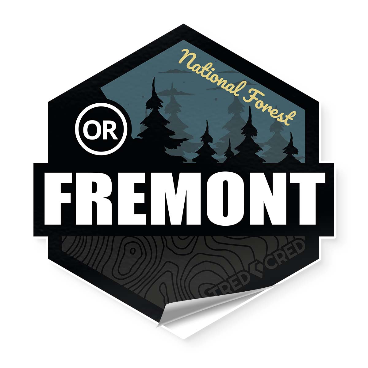 Sticker: Fremont National Forest