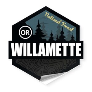 Sticker: Willamette National Forest