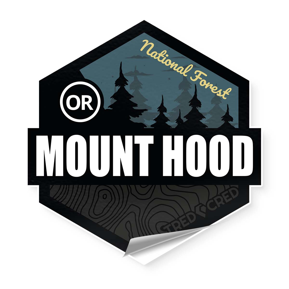 Sticker: Mount Hood National Forest