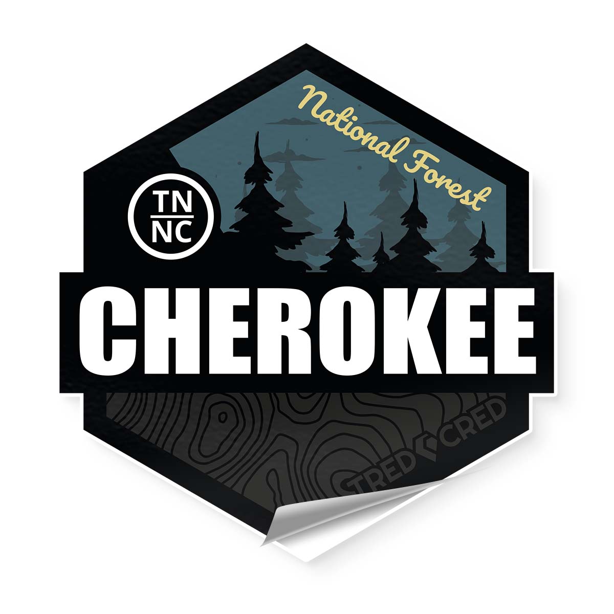 Sticker: Cherokee National Forest