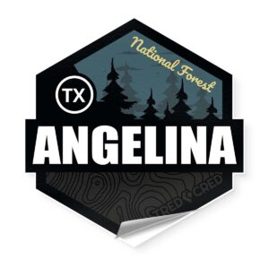 Sticker: Angelina National Forest