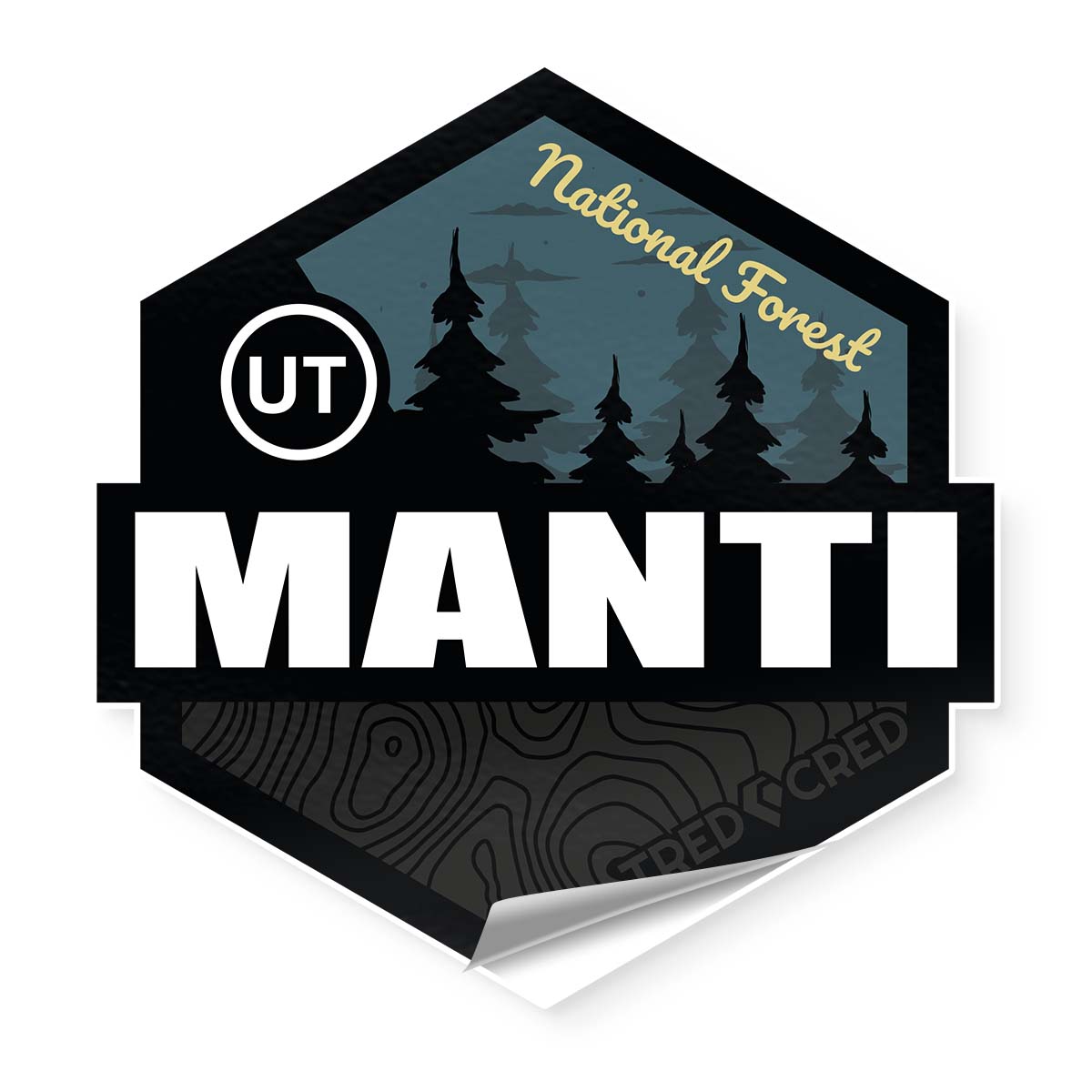 Sticker: Manti National Forest
