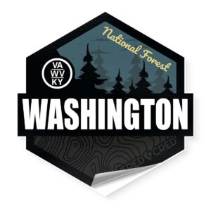 Sticker: George Washington National Forest)