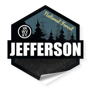 Sticker: Jefferson National Forest
